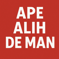 GEN ape alih de man