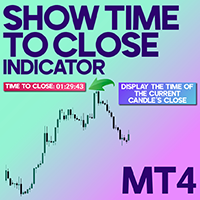 Show Time to Close Indicator MT4