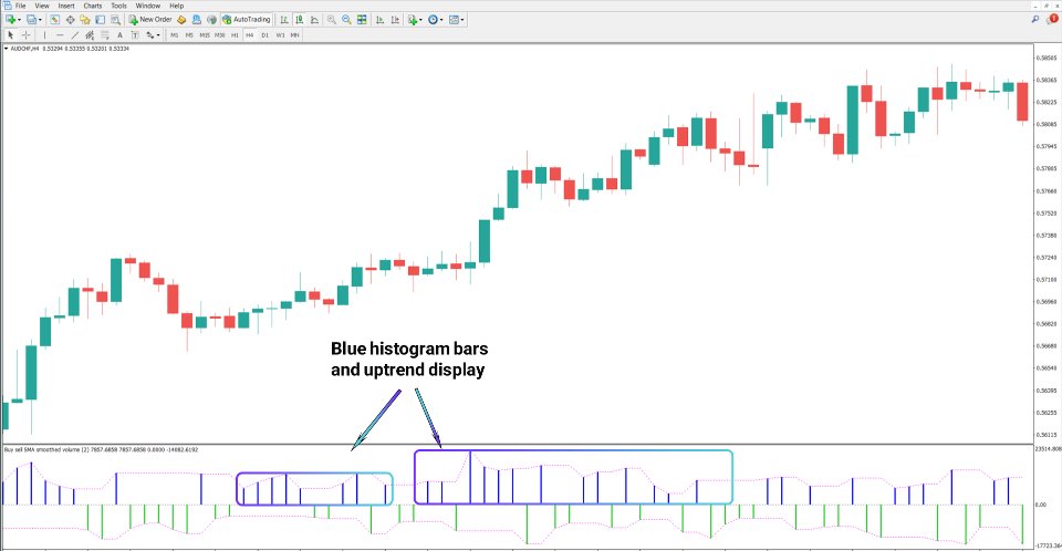 Screenshot #3 Buy Sell Volume Indicator MT4