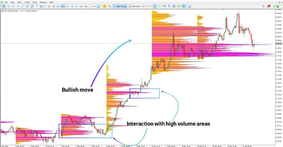 Снимок экрана #3 TPO Trading Analyzer Indicator MT5