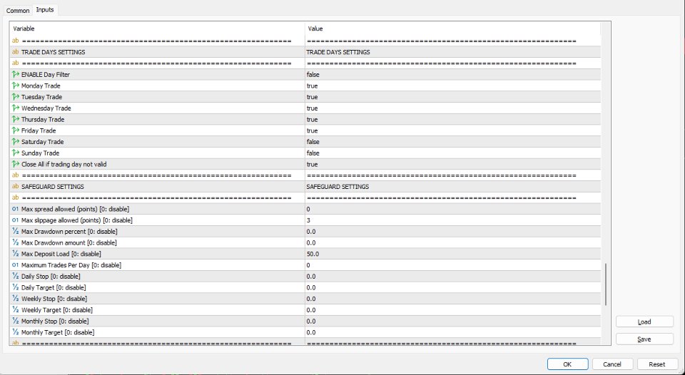 Screenshot #7 Donchian Channels EA MT4