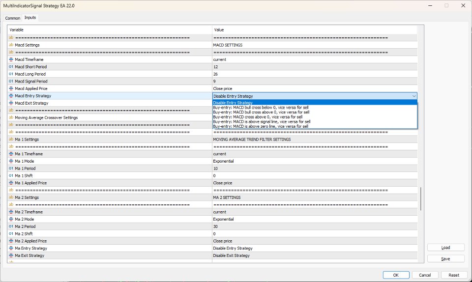 Screenshot #11 Multi Indicator Strategy EA