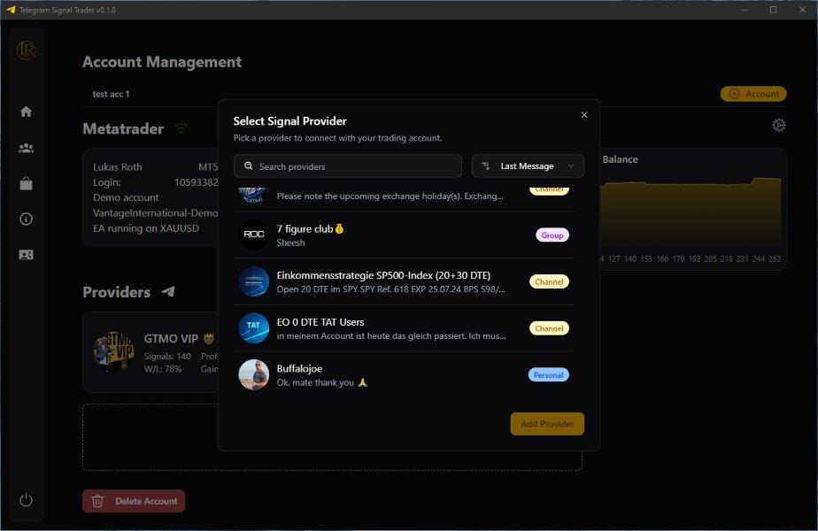 Screenshot #2 Telegram To MT5 Signal Trader