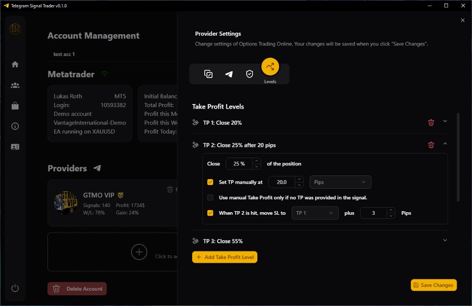 Screenshot #11 Telegram To MT5 Signal Trader