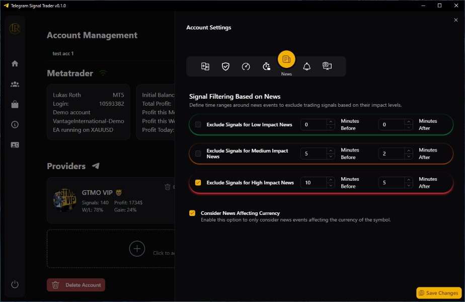 Screenshot #6 Telegram To MT5 Signal Trader