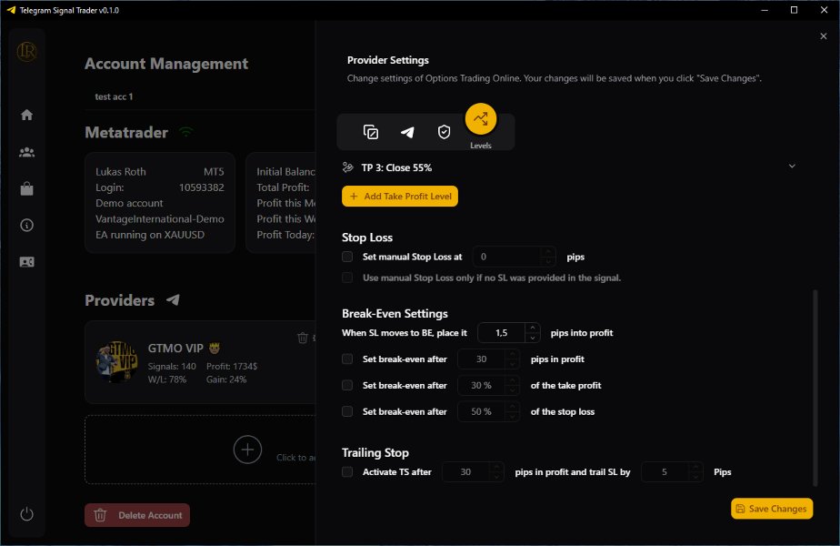 Screenshot #12 Telegram To MT5 Signal Trader