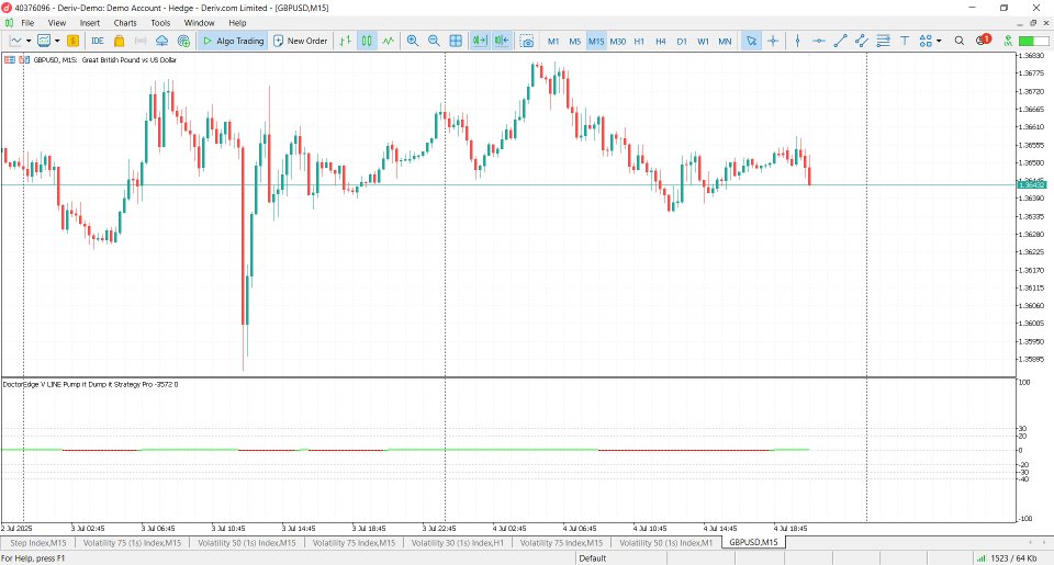 截图 #4 DoctorEdge V LINE Pump it Dump it Strategy Pro