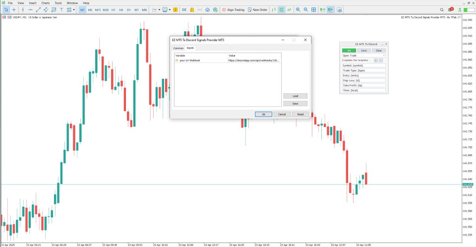Screenshot #12 EZ To Discord Signals Provider Expert MT5