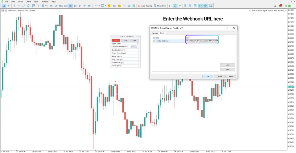 Screenshot #7 EZ To Discord Signals Provider Expert MT5