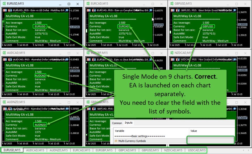 Screenshot #8 MultiWay EA