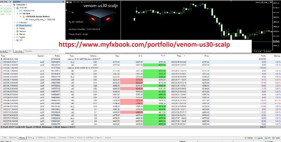Screenshot #8 Venom Us30 Scalp