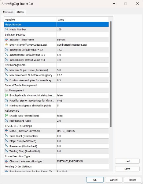 Screenshot #2 ArrowZigZag Trader