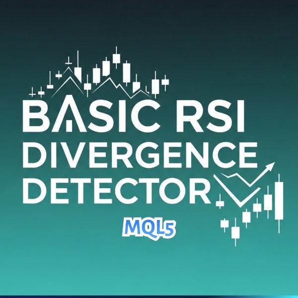 Screenshot #1 Basic RSI Divergence detector MQL5