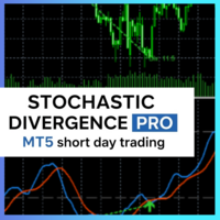 Stochastic Divergence Pro MT5 short day trading