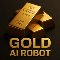 Gold AI Robot