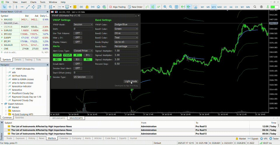 Screenshot #1 VWAP Ultimate Pro
