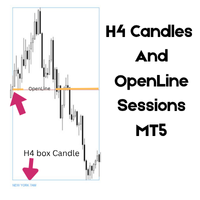 H4 Candles And Openline Sessions MT5