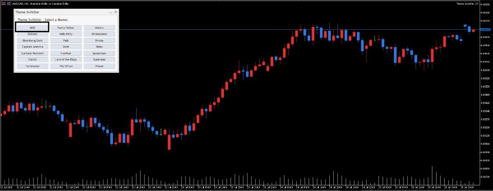 Screenshot #1 Theme Switcher