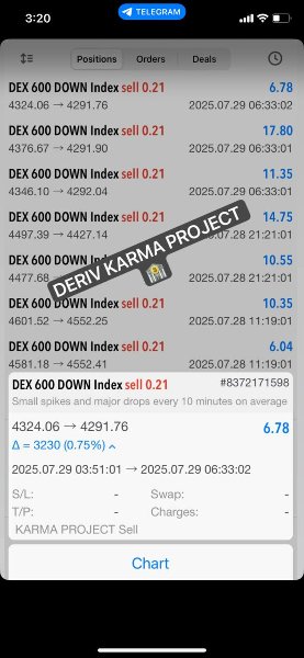 Screenshot #5 Deriv Karma Project EA