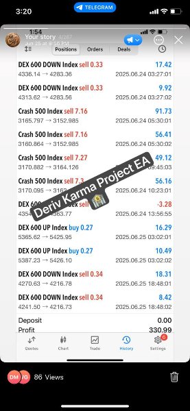 Screenshot #11 Deriv Karma Project EA