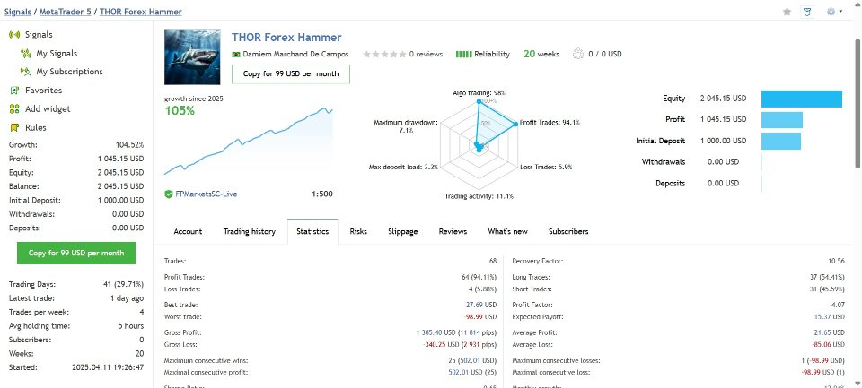 Screenshot #11 Spartan Forex Sword expert mt5 gbpusd