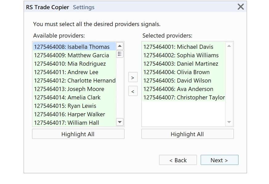 Screenshot #5 RS Trade Copier