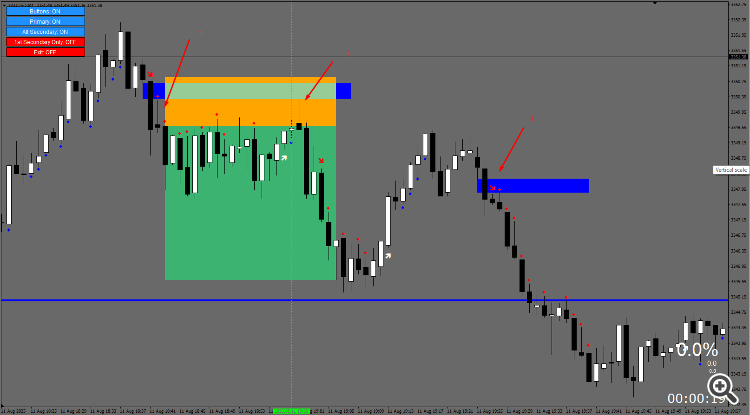 User screenshot from August 11 trading session