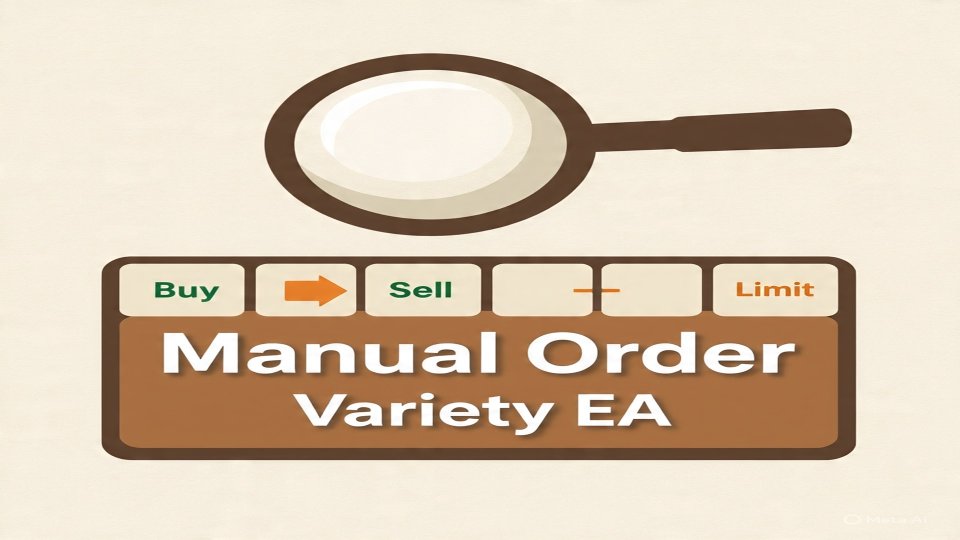 截图 #1 Manual Orders Variety Utility EA MT5
