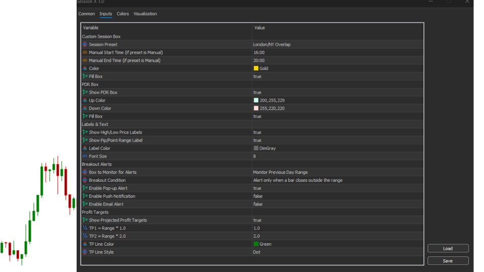 Screenshot #2 Session X