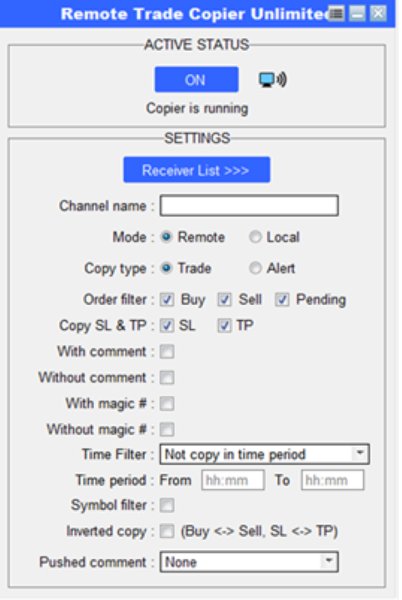Screenshot #4 Trade Copier Pro MT5
