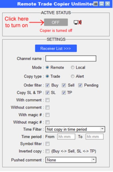Screenshot #3 Trade Copier Pro MT5