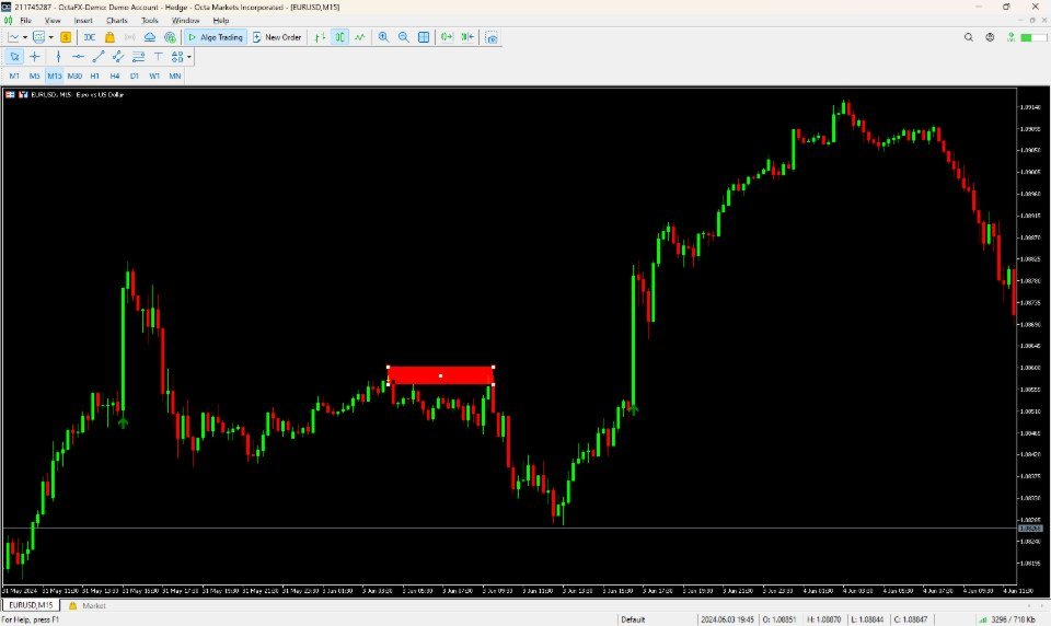 Captura de pantalla #2 Support Resistance Breakout Alert MT4