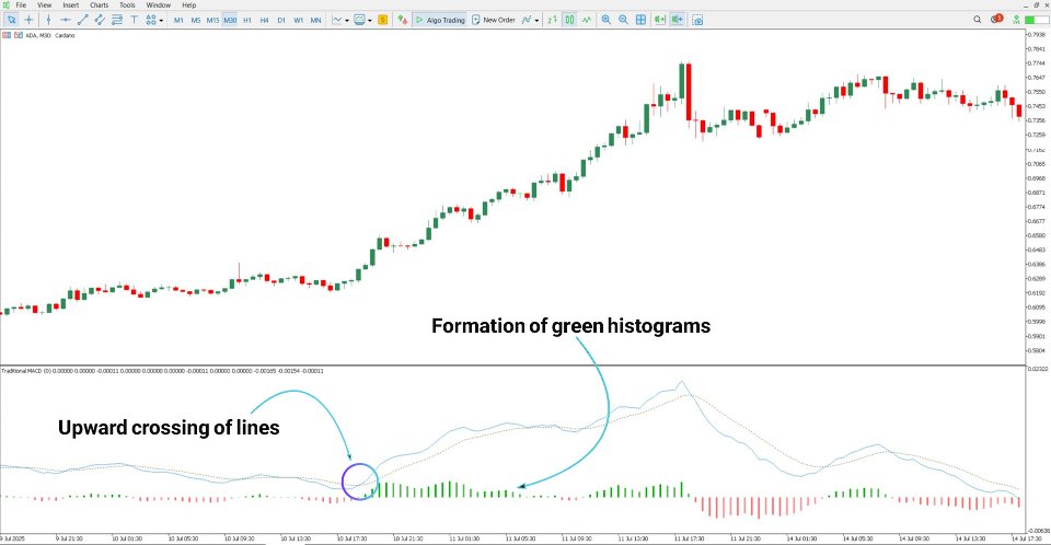 截图 #3 MACD 2 Color Histogram Indicator MT5