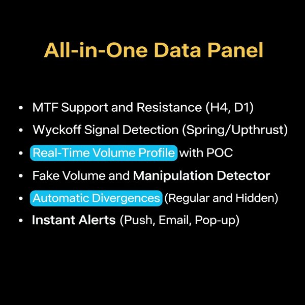 Captura de pantalla #1 Volume Structure Nexus MT5