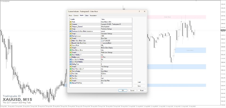 Screenshot #2 Order Block Plus MT4