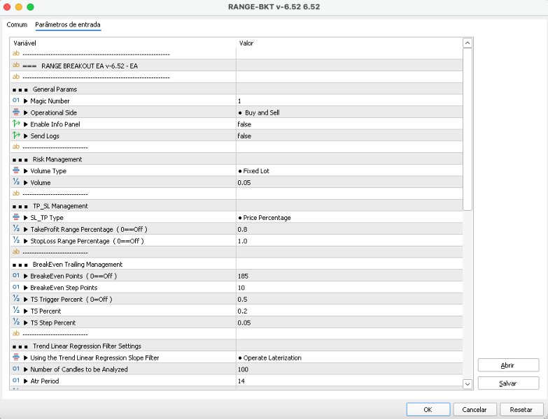Imagens #7 Range bkt EA