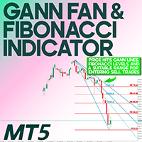 Gann Fan and Fibonacci Indicator MT5