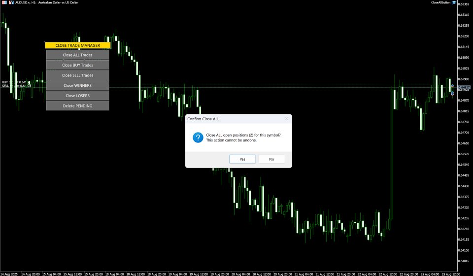 Screenshot #4 Close Trade Manager