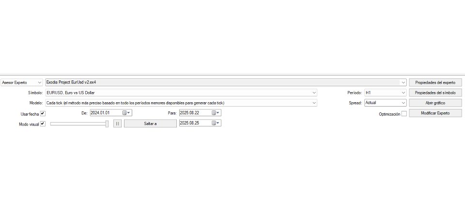 Screenshot #2 Exodia Eurusd Project