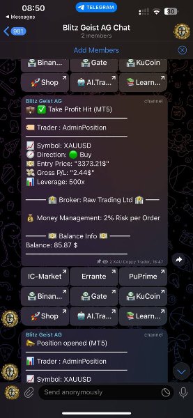 Screenshot #5 BlitzGeist Telegram Notifier