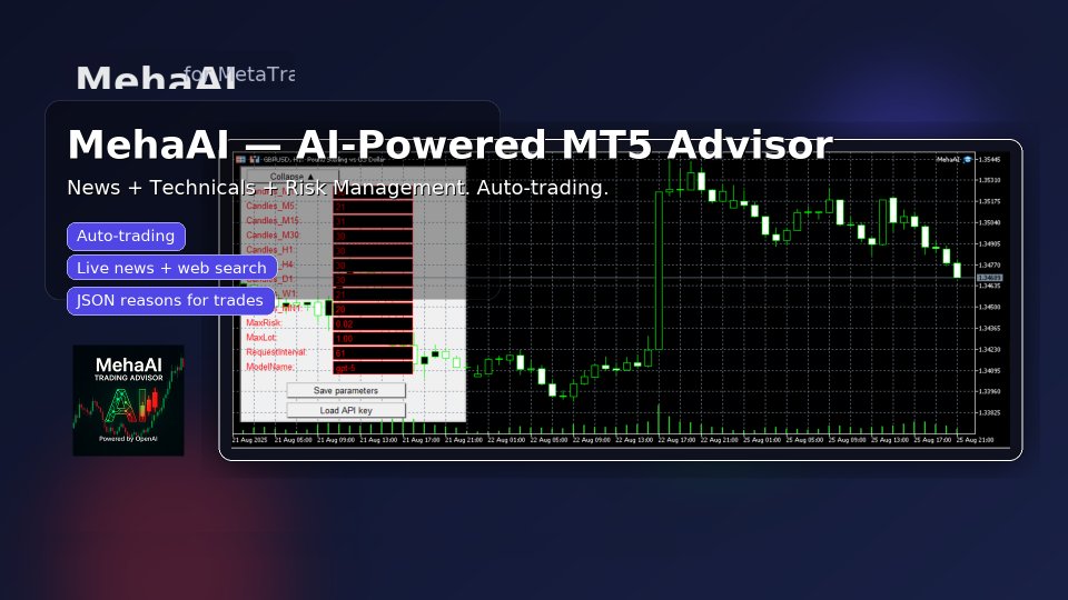 Screenshot #1 MehaAI Trading Advisor