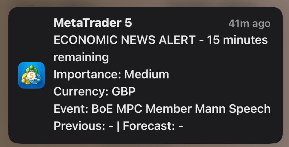 Screenshot #5 MsabaM Filterable Alerting Economic News