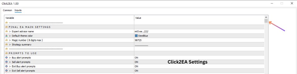 Screenshot #1 Click2EA