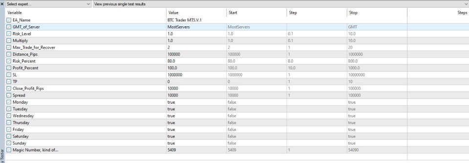 Screenshot #3 BTC Trader MT5