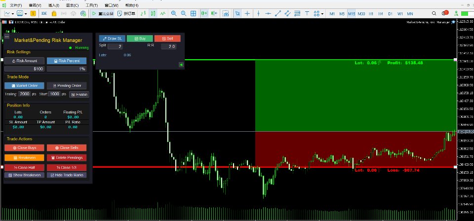 Screenshot #2 Market Pending Risk Manangerpro