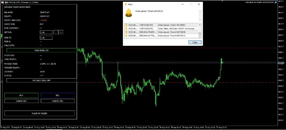 Capture d'écran #4 Nirvana AI Trade Assistant