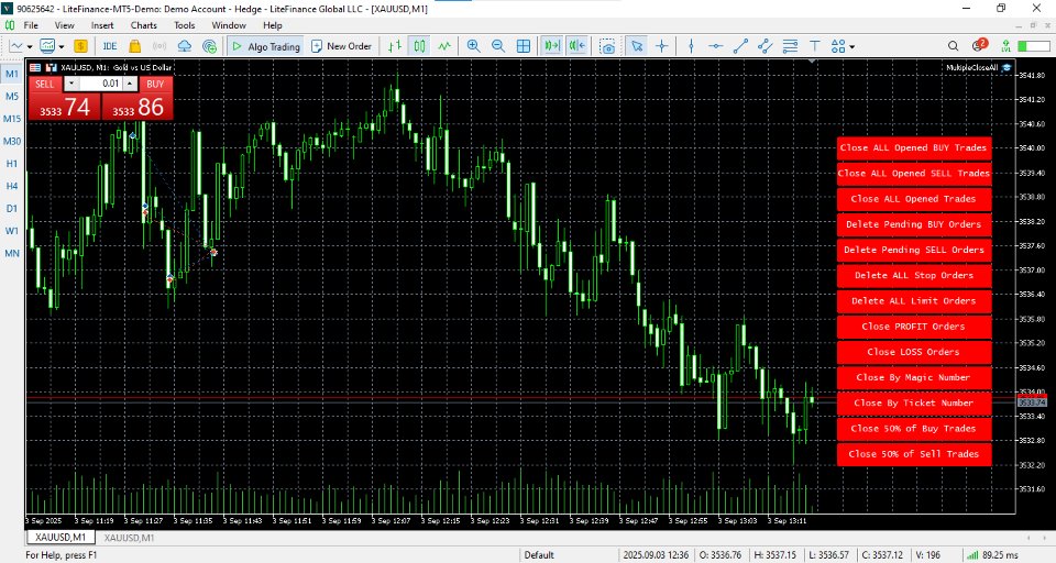 Screenshot #2 Multiple Close All
