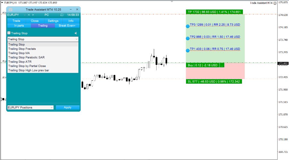 Screenshot #7 Trade Assistant MT4