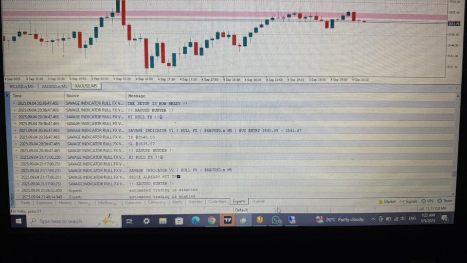 Capture d'écran #2 Savage Indicator XAUUSD