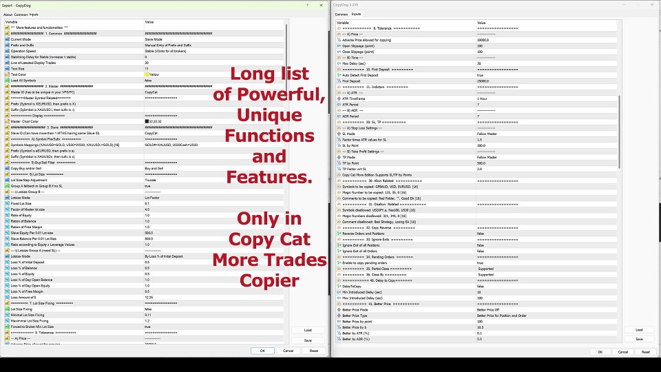 Screenshot #3 Copy Cat More Trade Copier MT4